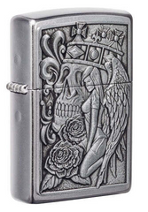 Zippo Skull and Angel Emblem Windproof Lighter | 49442