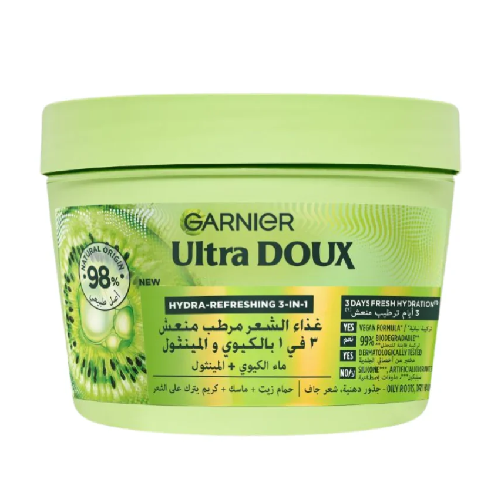 Garnier Ultra Doux Kiwi Hair Food Mask - 390g