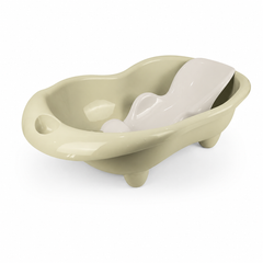Dolu Baby Bathtub with Bath Seat – Olive | 7269