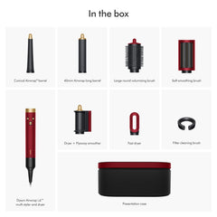 Dyson Airwrap i.d.™ Multi-Styler and Dryer Curly+Coily Red Velvet/Gold