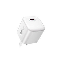 WIWU Wi-U006 EU 30W Charger + C-C cable White | WI-U006-C-WT