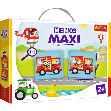 Trefl Memos Maxi “Pojazdy” Memory Game | 02267