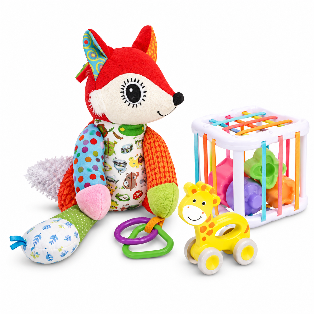 Meying Montessori Play Box Fox Baby Activity Set | 658-307