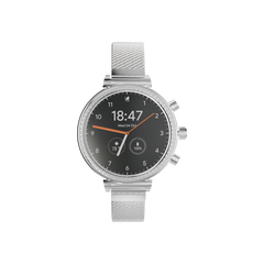 Heatz 1.28 inch super AMOLED smart watch - Silver | HW20