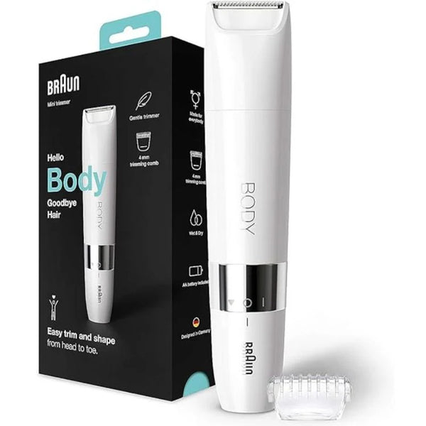 Braun Body Mini Trimmer BOX MENAP | BS1000 WHT