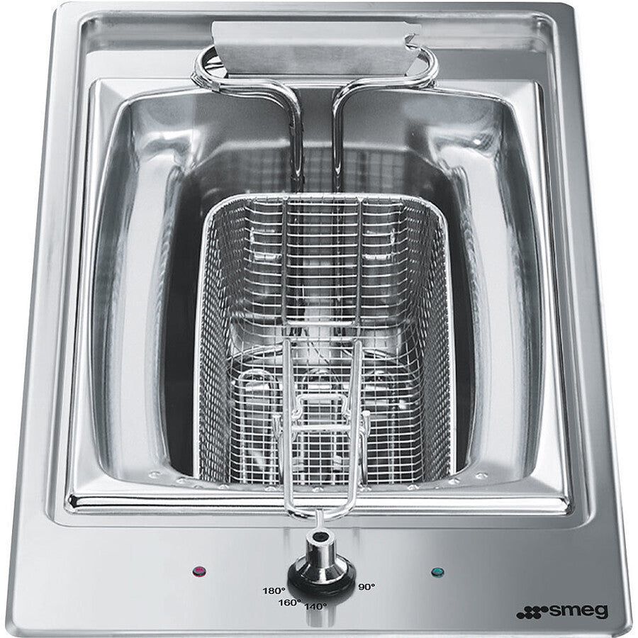 SMEG Domino Fryer 30cm Stainless Steel | PGF30F