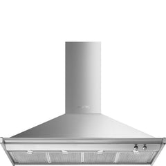 Smeg Wall Mounted Hood 120cm 820 m³/h Stainless Steel | KD120HXE