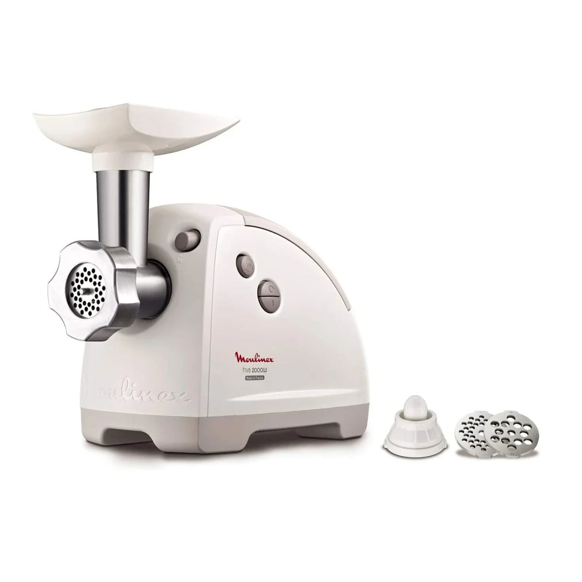 Moulinex HV8 Meat Mincer with 54mm Grids & Kebbe Attachment | ME623127