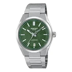 Casio Edifice Men Automatic Watch - Green Silver | EFK-100D-3ADR