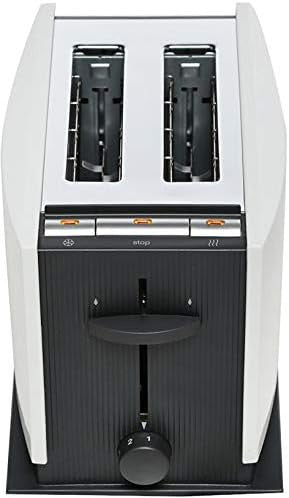 Braun MultiToast 2-Slice Toaster White Defrost Reheat | HT400