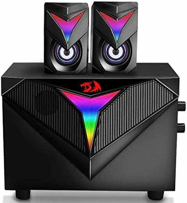 Redragon Toccata RGB 2.1 Wired Gaming Subwoofer Speakers | GS700
