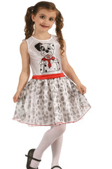 Girls Disney 101 Dalmatians Ball Dress Costume | 091048