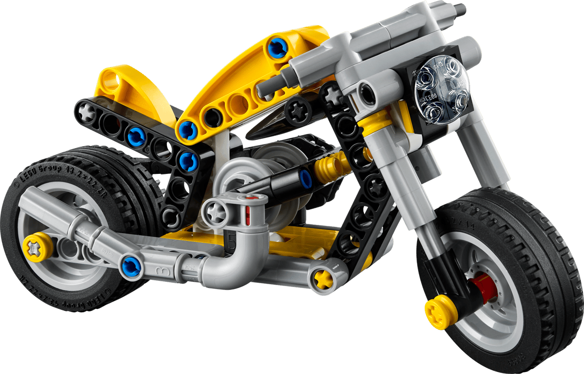 LEGO Yellow Motorcycle | 42225
