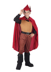 Forset Prince Costume (Top, Cape, Trousers, Hat, Belt, Boots) | 091146