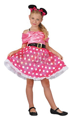 Minnie Mouse Costume (Dress, Belt, Headpiece) | 091430