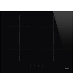 SMEG Induction Hob 60cm 4 Cooking Zones Black | SIB2641D