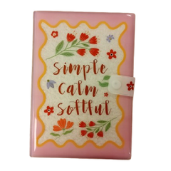 Notebook - Simple Calm Softful - 21.5x14.5cm | D341