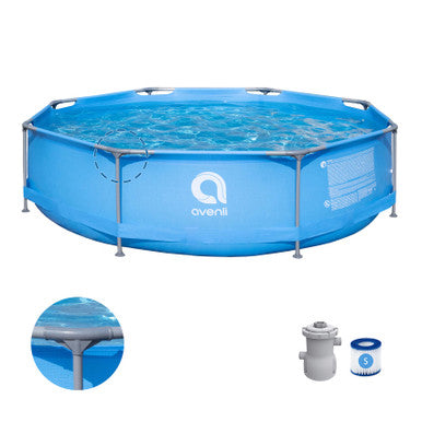 Jilong Avenli Frame Plus Round Pool Set with Filter Pump - 300×76cm | 12254EU