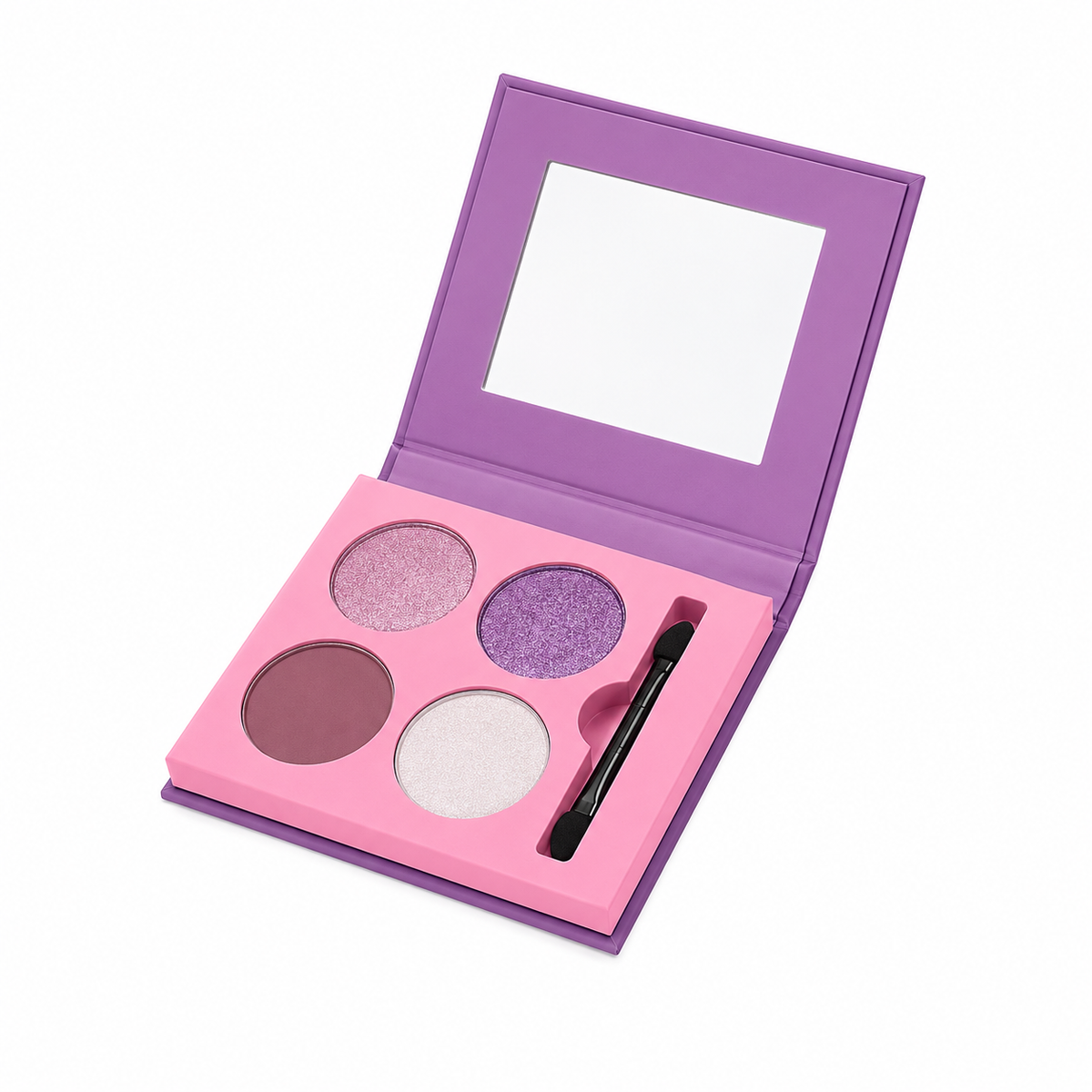 Kuromi Eyeshadow Palette 4 Colors with Brush & Mirror | DL12