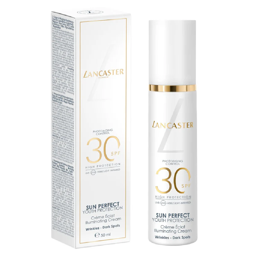 كريم لانكستر صن بيرفكت المضيء للبشرة بعامل حماية SPF30 سعة 50 مل | SPF30