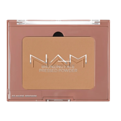 Wibo NAM Bronzing Face Pressed Powder - Nude Brown (Shade 2)