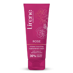 Lirene ROSE Intense Nourishing Hand & Nail Cream - 75ml