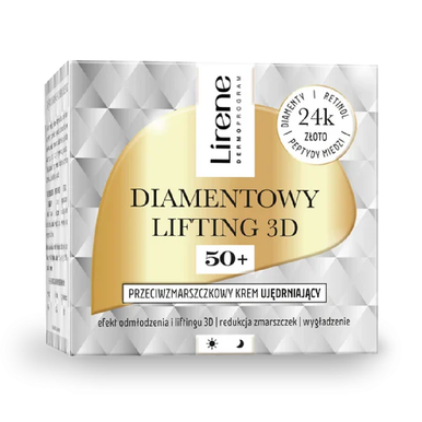 Lirene Diamond Lifting 3D 50+ Firming Cream - 50ml