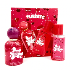 عطر Tubbees Cherry Luxe - طقم هدايا عطر 50 مل + معطر جسم 75 مل