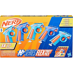 Hasbro Nerf N Series Party Pack 5 Blasters 15 Nerf N1 Darts | HBNRF9839