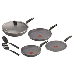 TEFAL Dark Stone 7 pc set stewpots | B867S785