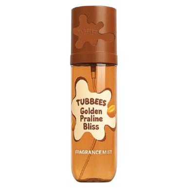 Tubbees Golden Praline Bliss - 90 مل بخاخ معطر للجسم