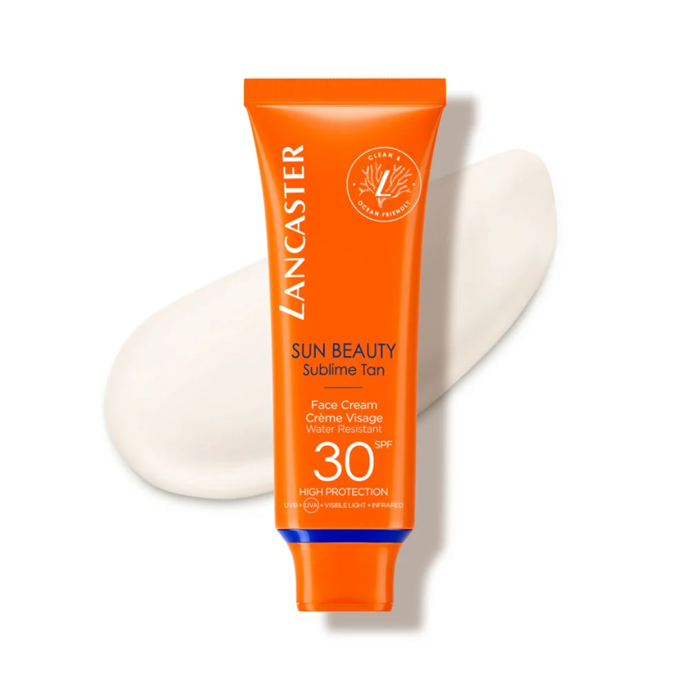 كريم الوجه Lancaster Sun Beauty بعامل حماية من الشمس 30 سعة 50 مل | عامل حماية من الشمس 30