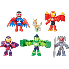 Hasbro Marvel Iron Man and his Awesome Friends Armored-Up Avengers Pack | HBIMG1255