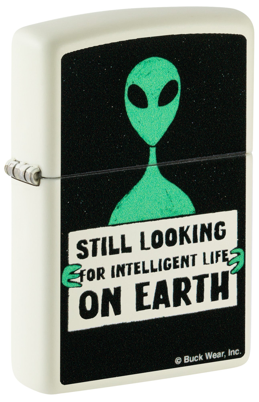 Zippo Buck Wear Alien Design Windproof Lighter | 46092