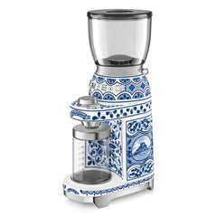 Smeg Coffee Grinder Dolce & Gabbana Blu Mediterraneo | CGF01DGBEU
