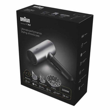 Babyliss DC DRYER 2200W 3ACC EL. GREY | BRHD435E