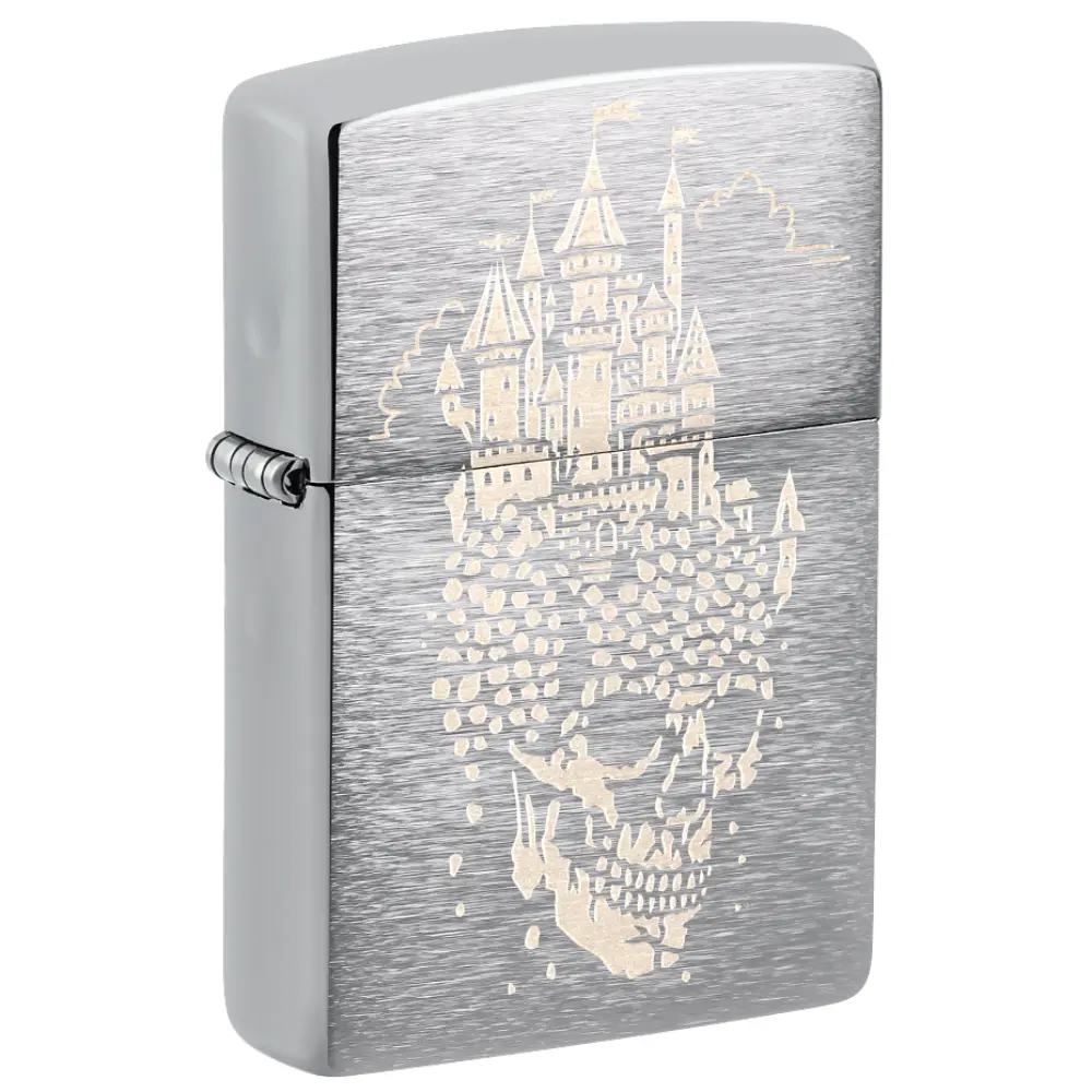 Zippo Skull Castle Design Windproof Lighter | 46477