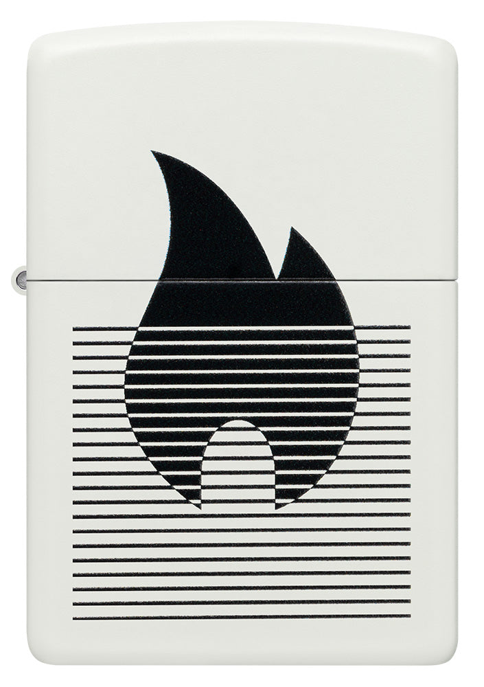 Zippo Lined Flame Design Windproof Lighter | 46485
