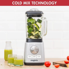 Magimix Blender Power 4, 1300W, 1.8 L, Metal/Glass | MX800CH