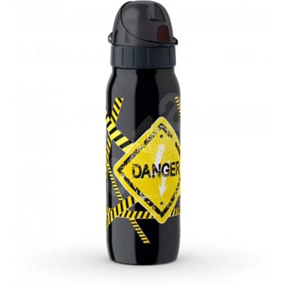 Tefal Iso2Go Iso Steel - Decor Danger 0.5L Black | K3182212