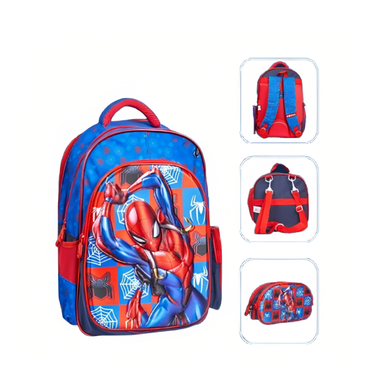 Spiderman 18" School Bag with Lunch Bag and Pencil Case |  470180-8