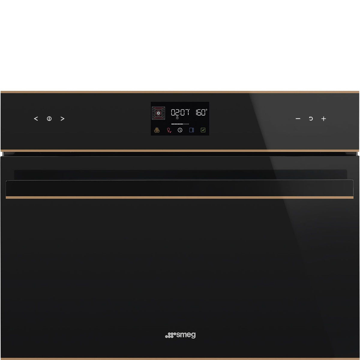 Smeg Built-In Microwave Dolce Still Novo 40L Black | SO4602M1NR