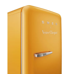 Smeg Retro 50s Refrigerator 270L Right Hand Hinge Veuve Clicquot | FAB28RDYVC5