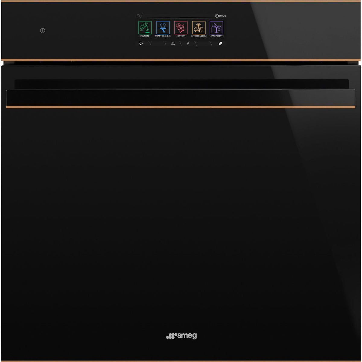 SMEG Combi Steam Oven 60 Cm Electric Dolce Stil Novo Black | SO6606S4PNR