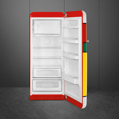 Smeg Retro 50s Refrigerator 270L Right Hand Hinge Multicolor | FAB28RDYVC5