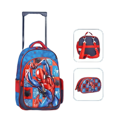 Spiderman 18" School Bag with Lunch Bag and Pencil Case | 485180-8