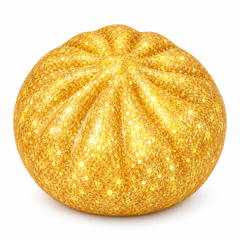 Liberty Dumplings 250 Edition Collectible Dumpling Toy - Gold Glitter | 2446A-4