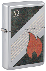 Zippo 32 Flame Design Windproof Lighter | 48623