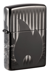 Zippo Design High Polish Black Windproof Lighter | 48738