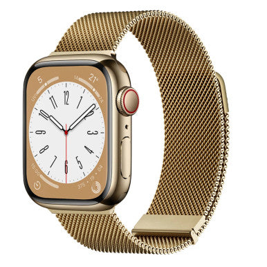 WIWU 38/40/41mm Braid Magnetic Watch Band Wi-WB005 Gold | WI-WB005-GLD